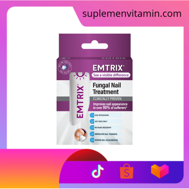 Jual Emtrix Sol Obat Kuku Rusak 10ml | Shopee Indonesia