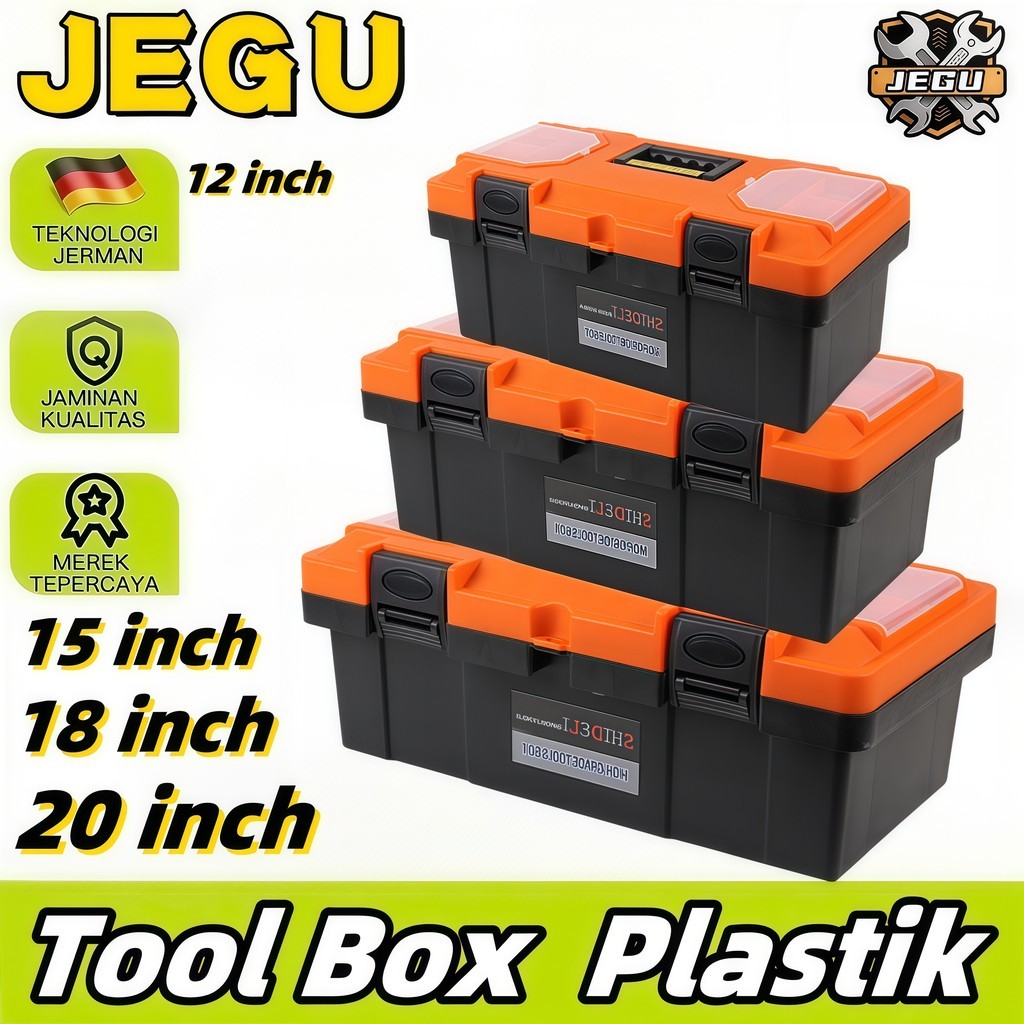 Jual Diskon 15%Tool Box Plastik/Tool Box / Kotak Perkakas Plastik 12-20 ...