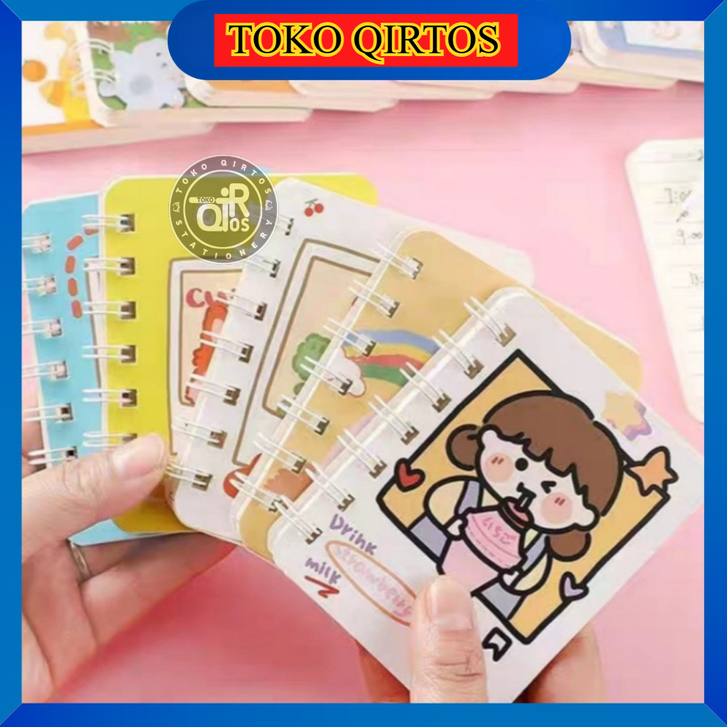 Jual A7 MINI COIL NOTEBOOK/ BUKU DIARY KECIL/ NOTEBOOK MINI/ NOTEBOOK ...