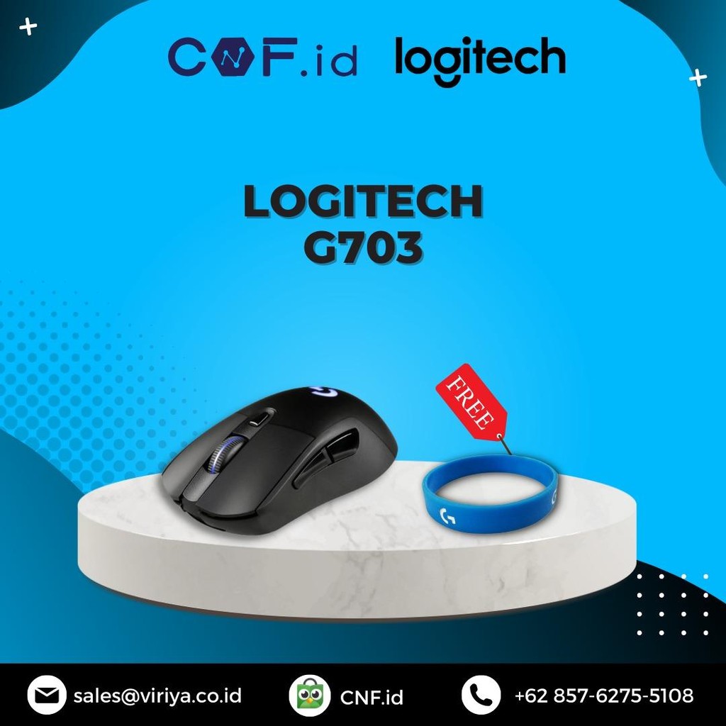 Jual Logitech G703 HERO Lightspeed Wireless Gaming Mouse | Shopee Indonesia