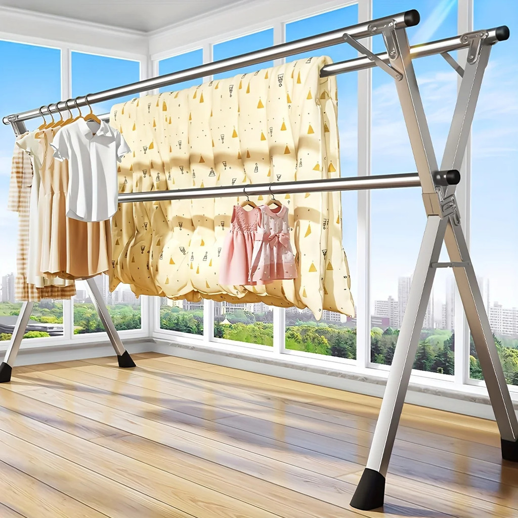 Jual FMA Rak Pengering Pakaian Galvanis Clothes Drying Rack 3 Rod 2M ...