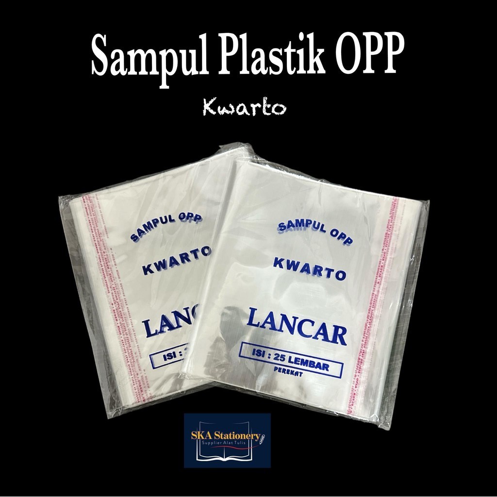 Jual Sampul Cover Buku Plastik Opp Kwarto Pak Shopee Indonesia