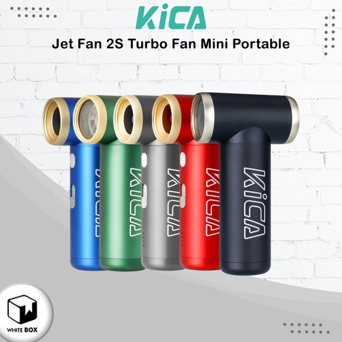 Carpango Pocket Jetfan Mini Turbo Ventilatore 110000 RPM Con LED, Batteria 21700 E Ricarica Type-C 13W, Ventola Ultra-Potente Fino A 45m/s Per Pulizia E Raffreddamento