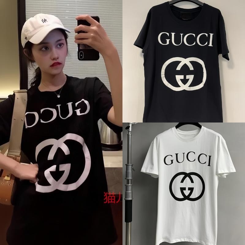 Jual Kaus Lengan Pendek Gucci Model Baru 2024 Baju Atasan Bersablon