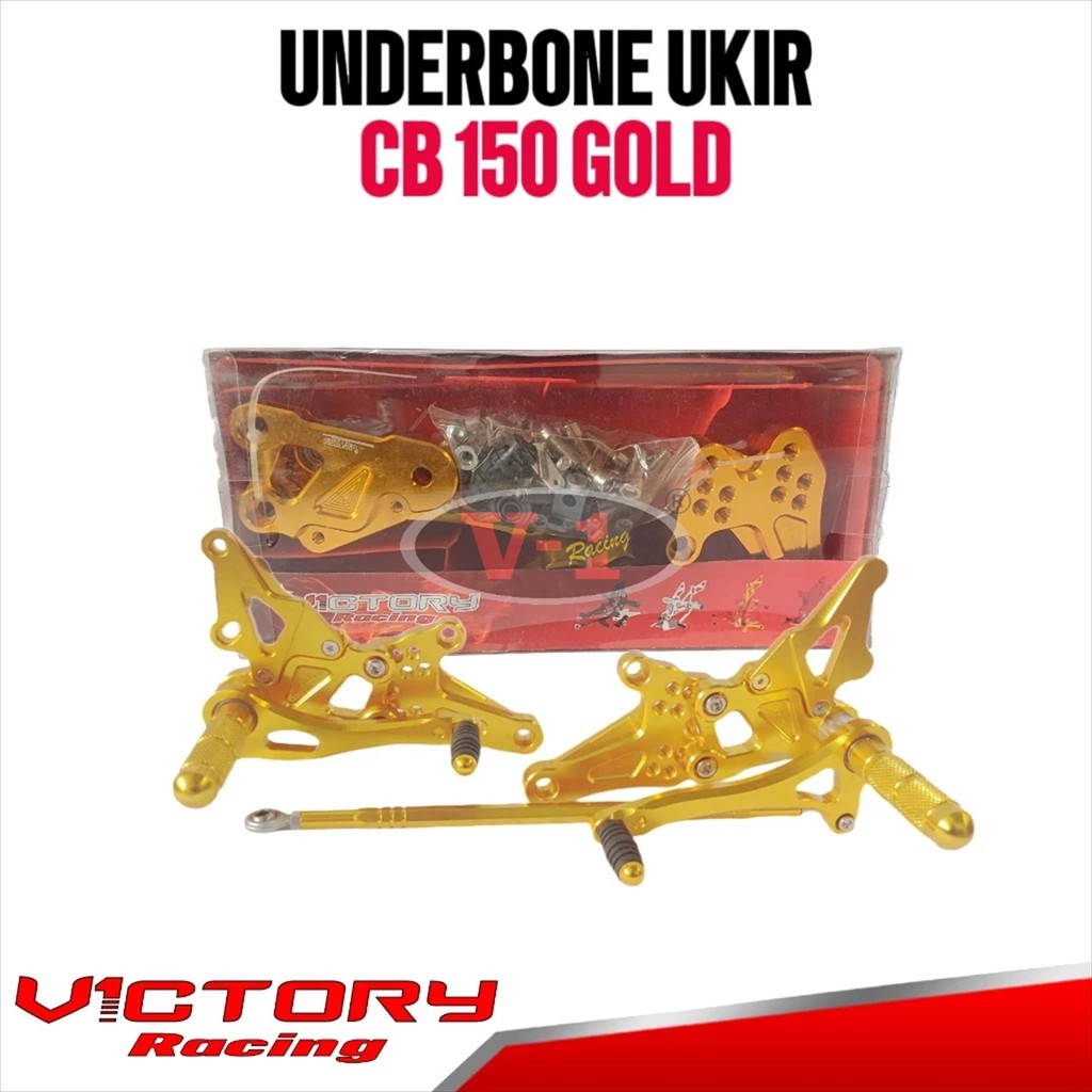 Jual V-1 Racing Underbone Ukir Full CNC CB150 | Shopee Indonesia