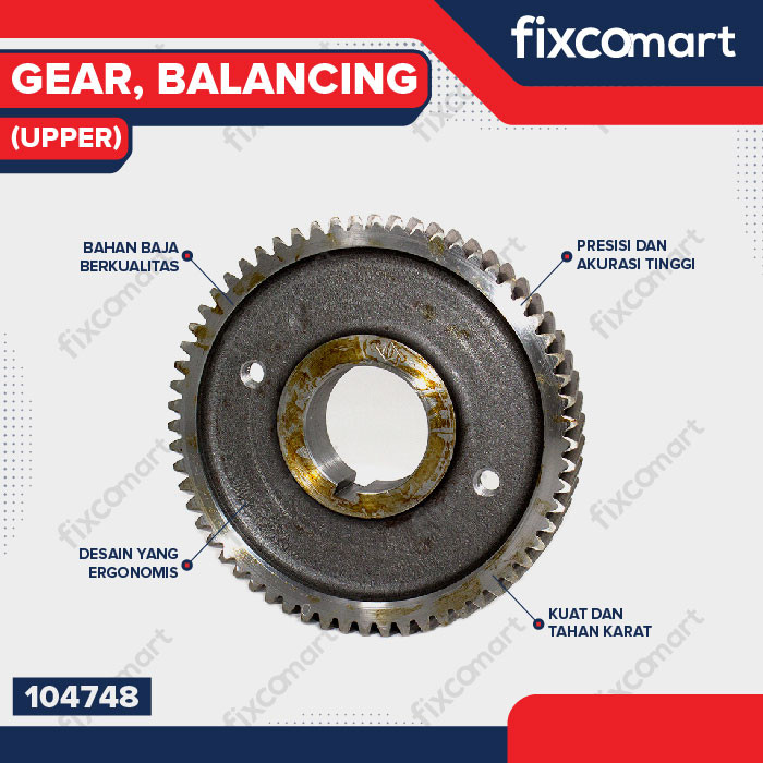 Jual NP - GEAR BALANCING (UPPER) JD300 / GEAR BALANCER ATAS | Shopee ...