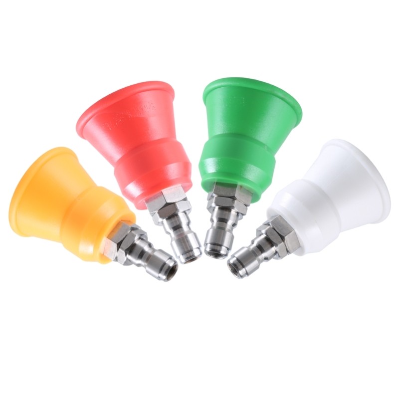 Jual High Pressure Water Washer Splash Proof Sheath Nozzle Stainless ...