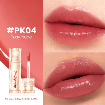 FOCALLURE TransferproofHero Transferproof Glazed Shine Plump Lip Tint Lip Glaze Shine Glazelock