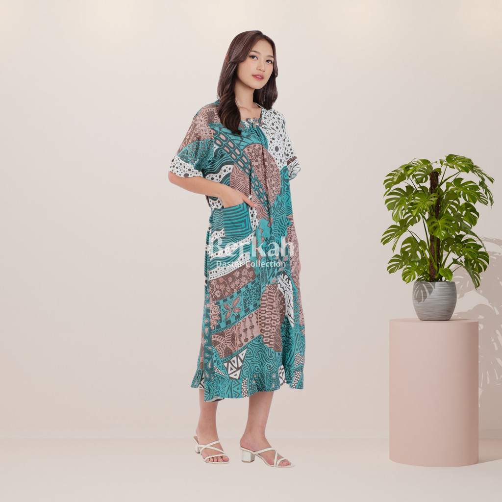 Daster Batik Rayon Karet Surya Teja Dss- 5