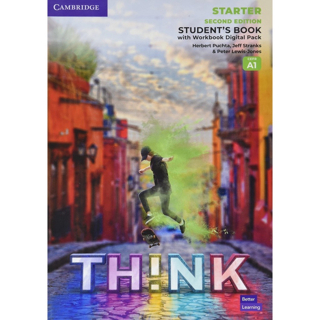 Jual Think Student Book Starter/1/2/3/4/5 / 2nd Edition / fULL Color ...