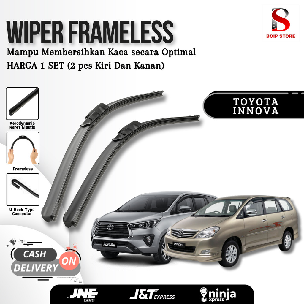 Jual Wiper Toyota Kijang Innova / All New Innova / Reborn / Zenix ...