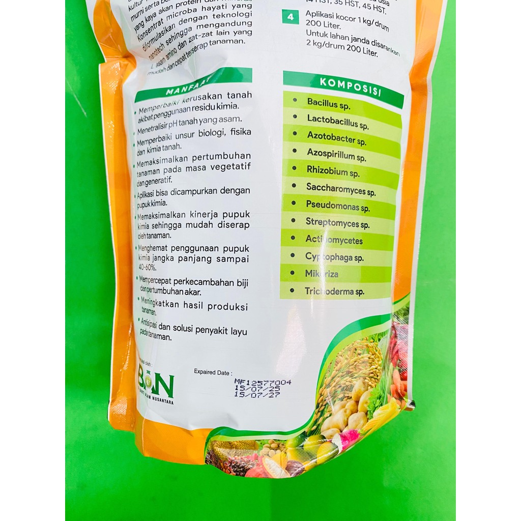 Jual pupuk padat hayati bio fertilizer MICROBA F1 menetralisir ph tanah ...