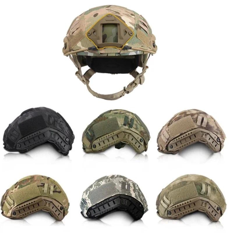 Jual Hunting Camouflage Tactical Kryptek Helmet Cover for Ops-Core FAST ...