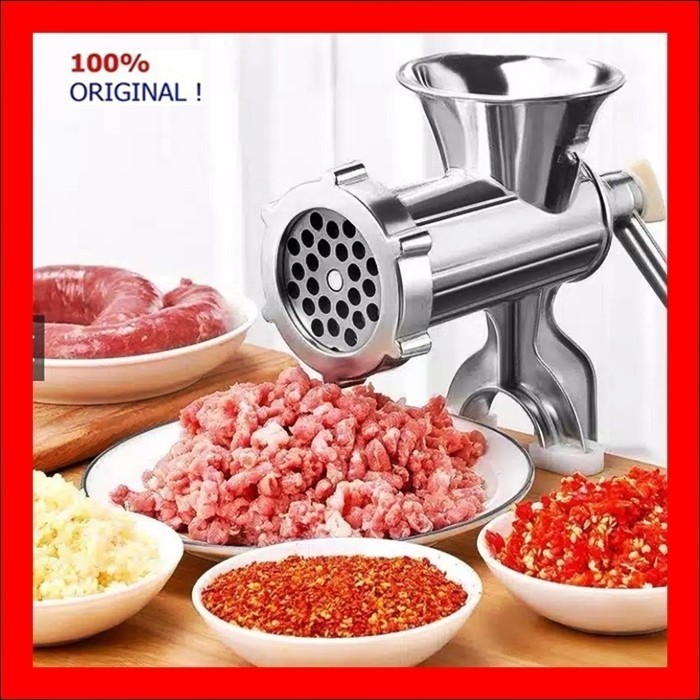 Jual Mesin Penggiling Giling Daging Jepit Meja Meat Grinder Mincer - 8 ...