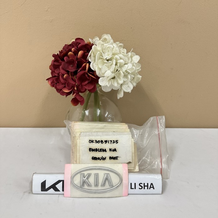 Jual JUAL EMBLEM KIA - KIA RIO SF- KIA GENUINE PARTS BEST SELLER ...