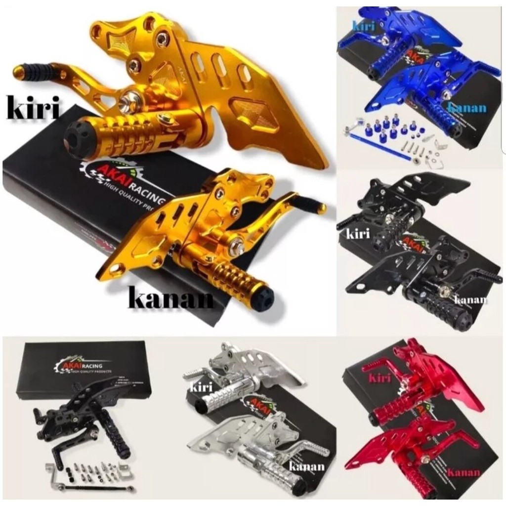 Jual Underbone Footstep Underbone Lipat Mrek Akai Racing Original ...