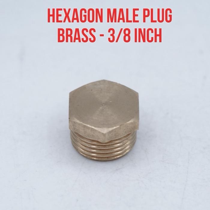 Jual YOLO 3/8” Plug Dop Tutup Pipa Nepel Nipel Kepala Heksagonal ...