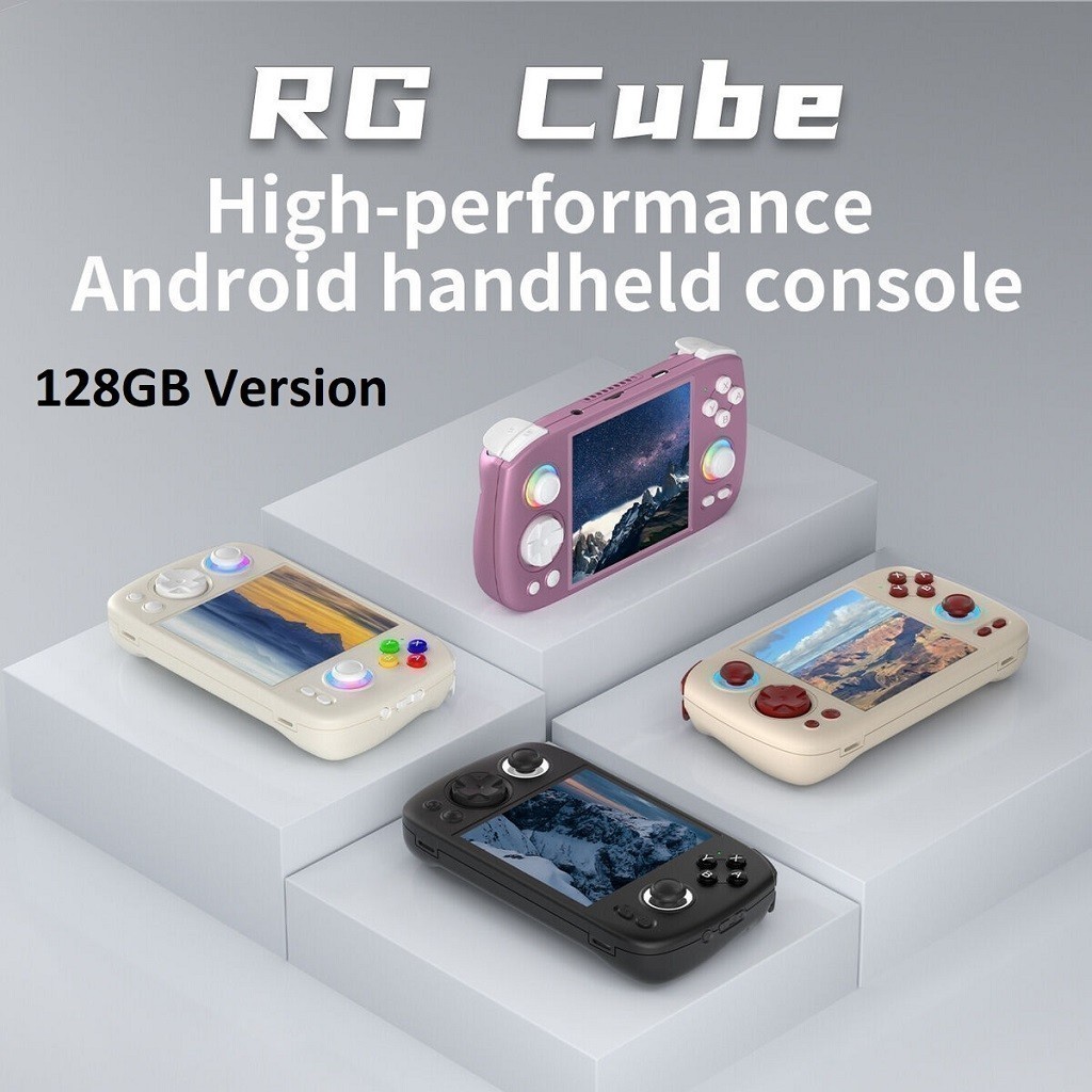 Jual ANBERNIC RG CUBE 128GB - Dual Mode Emulator Retro Game Handheld ...