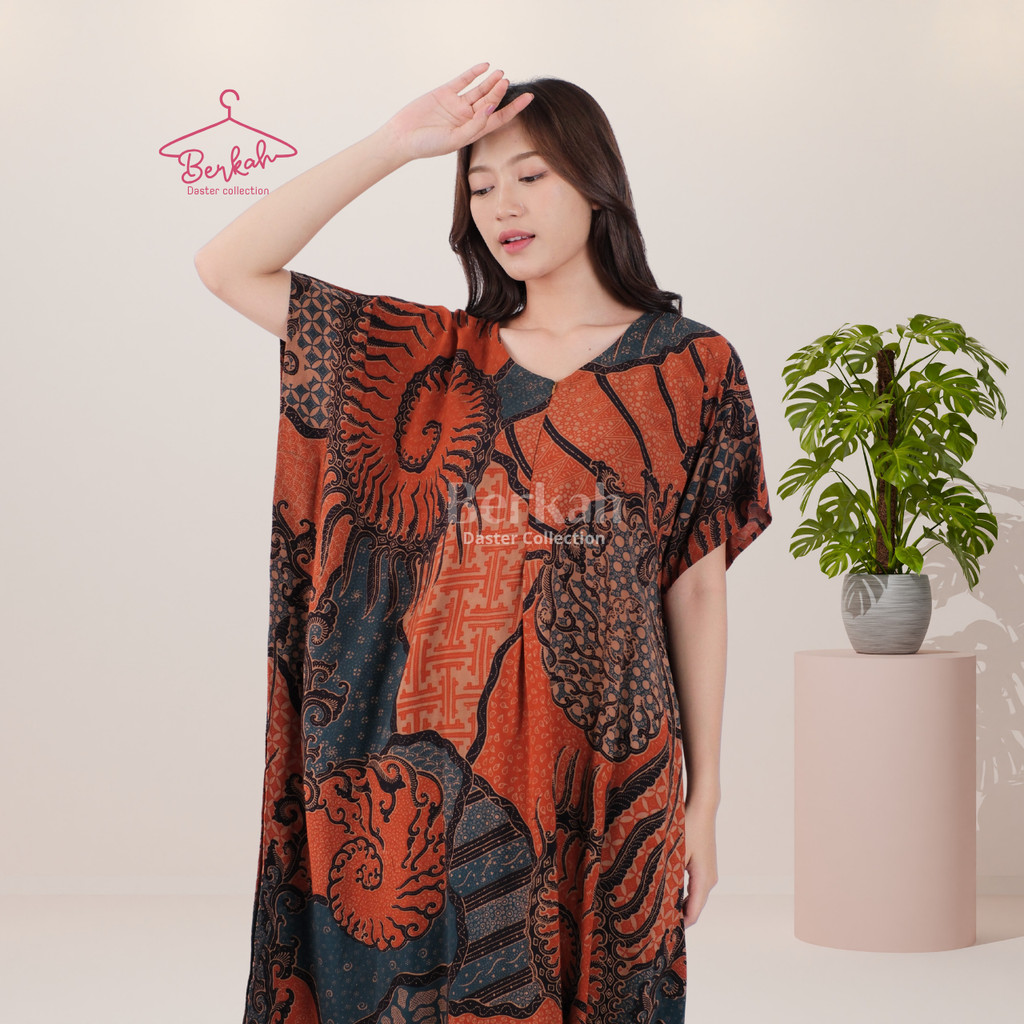 Daster Lowo Batik Rayon Resleting Surya Teja