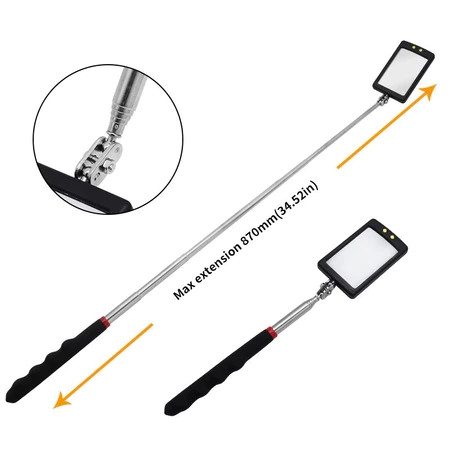 Jual New Cermin Inspeksi Telescopic Inspection Mirror Inspection Mirror ...
