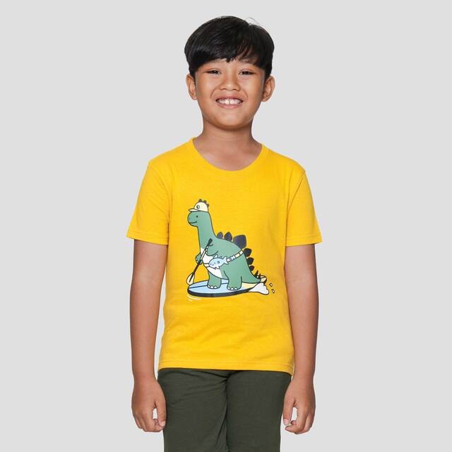 Little M Jungle Applique Kaos Lengan Pendek Anak Laki-Laki main image 0