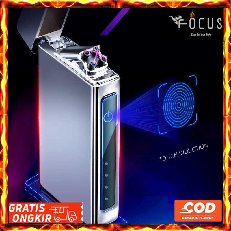 Jual Firetric Korek Api Elektrik Hemat Daya Anti Angin + USB Charger ...