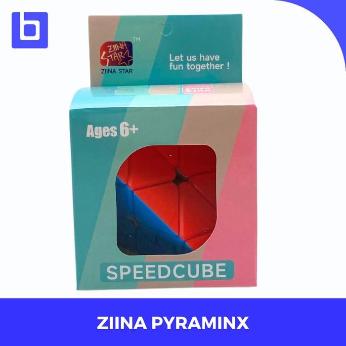 Jual Cube pyraminx Ziina Star Pyraminx Stickerless Original | Shopee ...