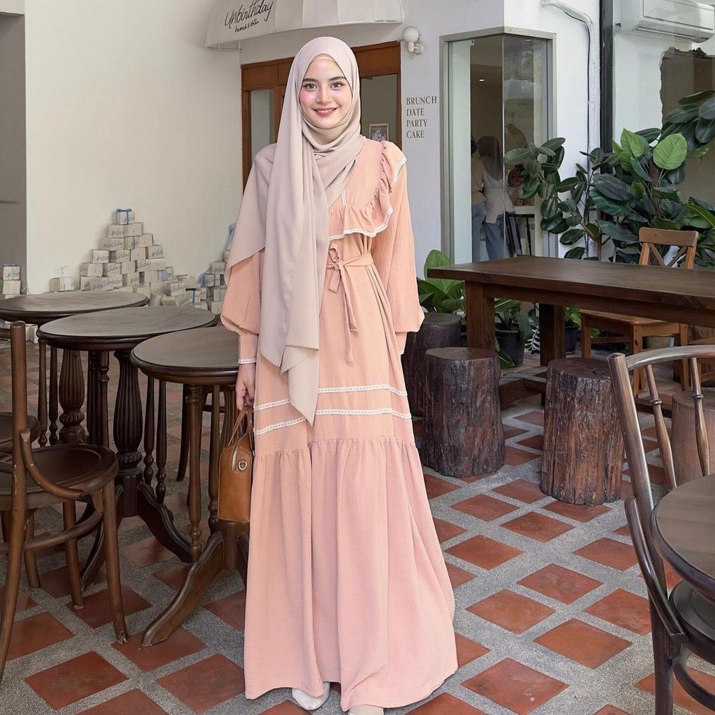 Jual MARIA COLLECTION Izbeel Dress - Gamis Muslim Wanita Remaja Dewasa ...