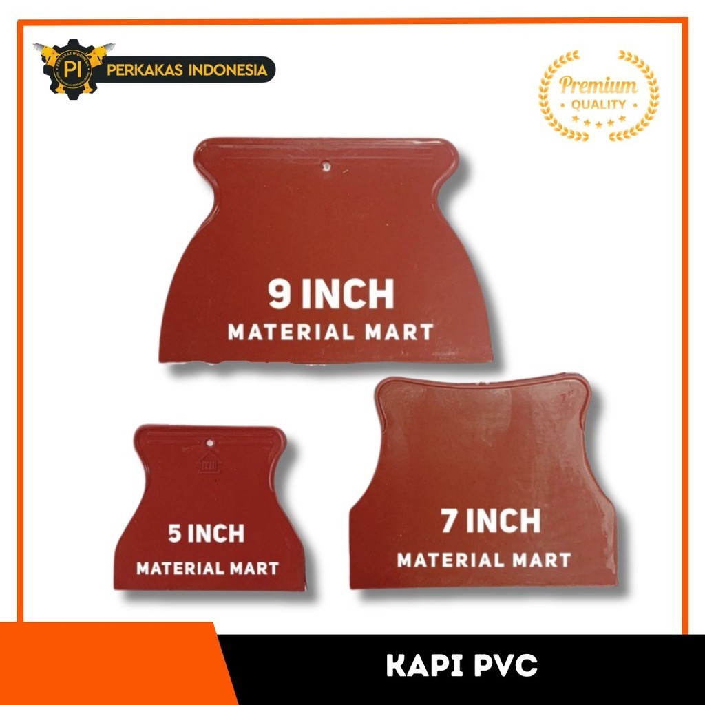 Jual Kapi PVC 7 inch Kapi Plastik Cat Kapi Cat Dempul Plamir Poles ...