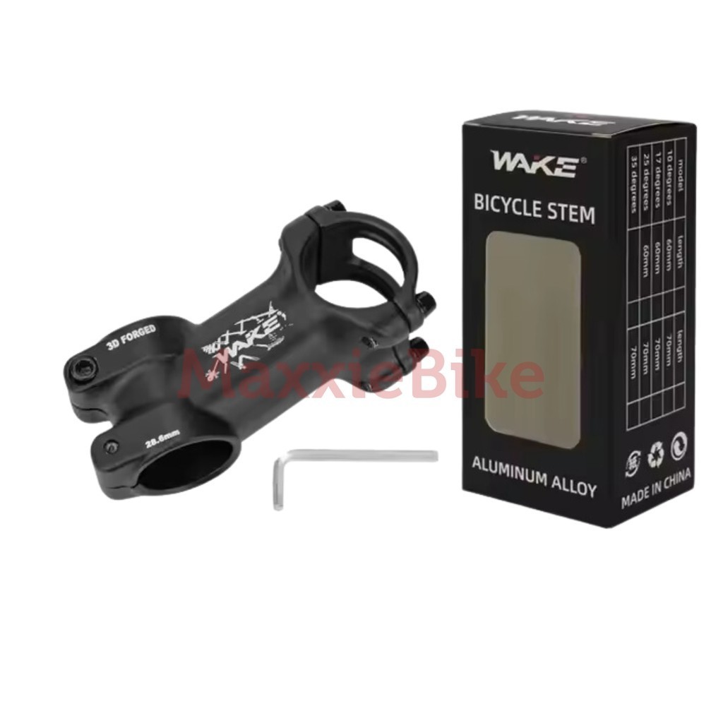 Jual WAKE A001 Stem Riser Stang Sepeda 17 Derajat Oversize OS 31.8mm 70 ...