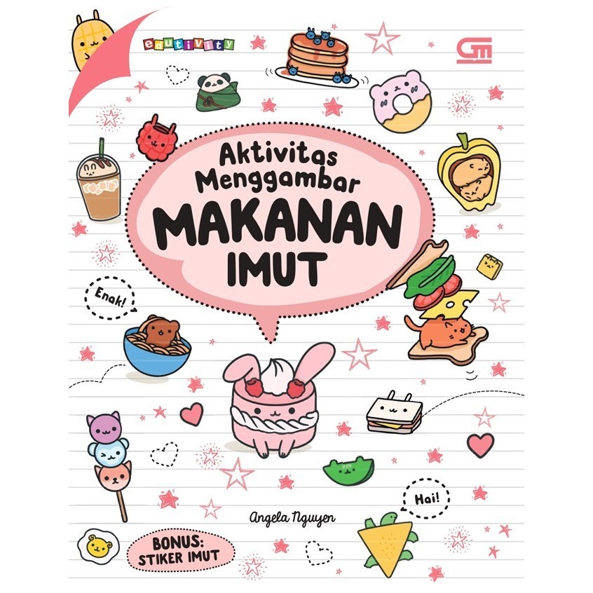 How to Draw Cute Foods & Sweets: Easy Step-by-Step Drawing Book for