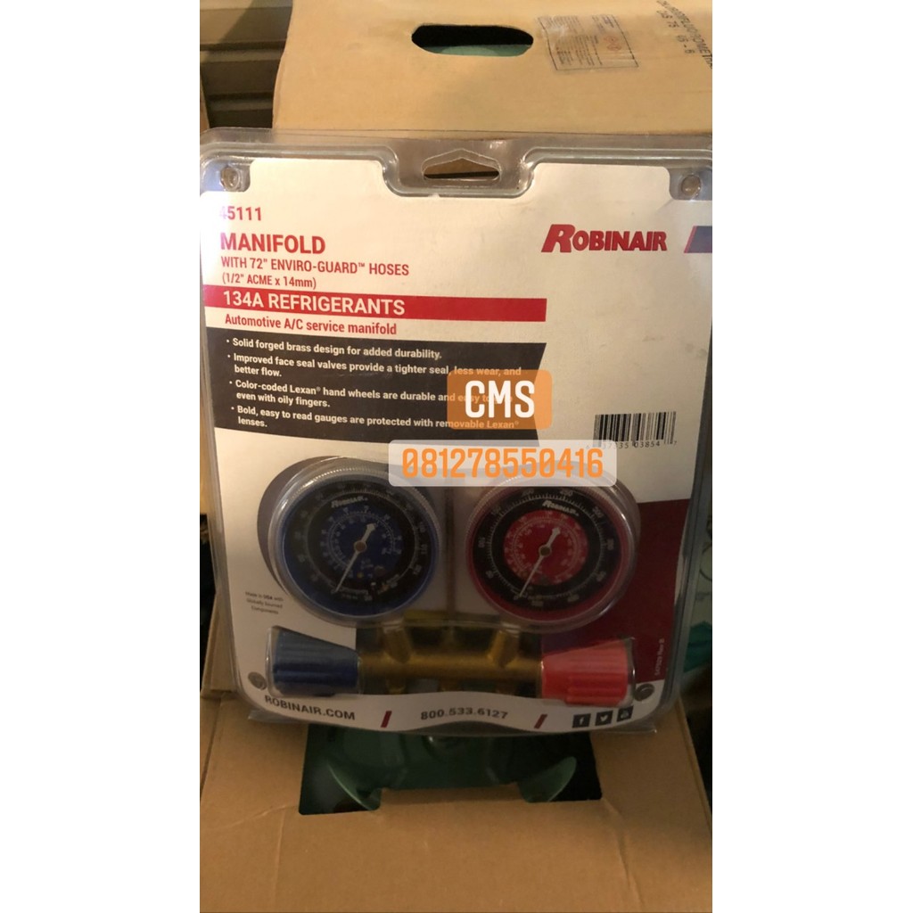 Jual MANIFOLD ROBINAIR R134 (45111) | Shopee Indonesia
