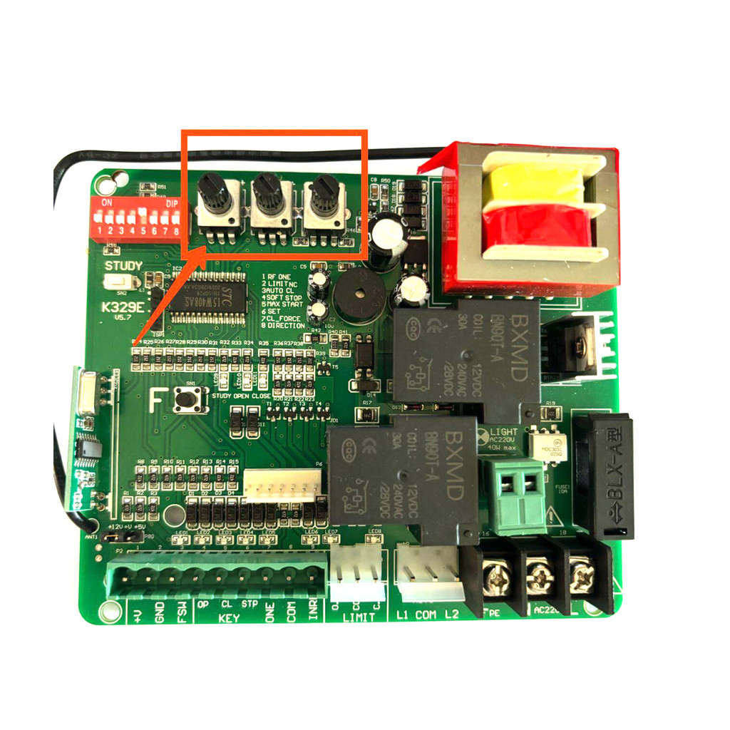 Jual K329E soft start for only limit switch NO sliding gate