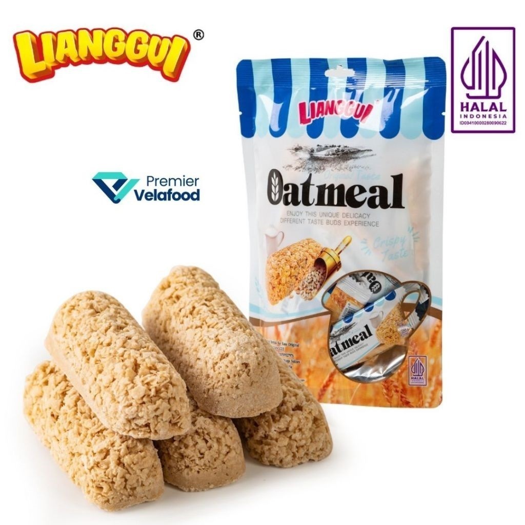 Jual [Makanan viral halal unik] LIANGGUI Oatmeal Rasa Coklat Oatmeal ...