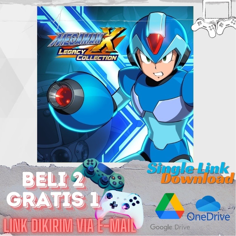 Jual MEGA MAN X LEGACY COLLECTION BUNDLE Game PC dan Game Laptop ...