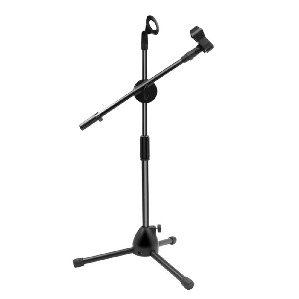 Jual Floor Microphone Tripod Swing Arm Retractable Microphone Stand ...