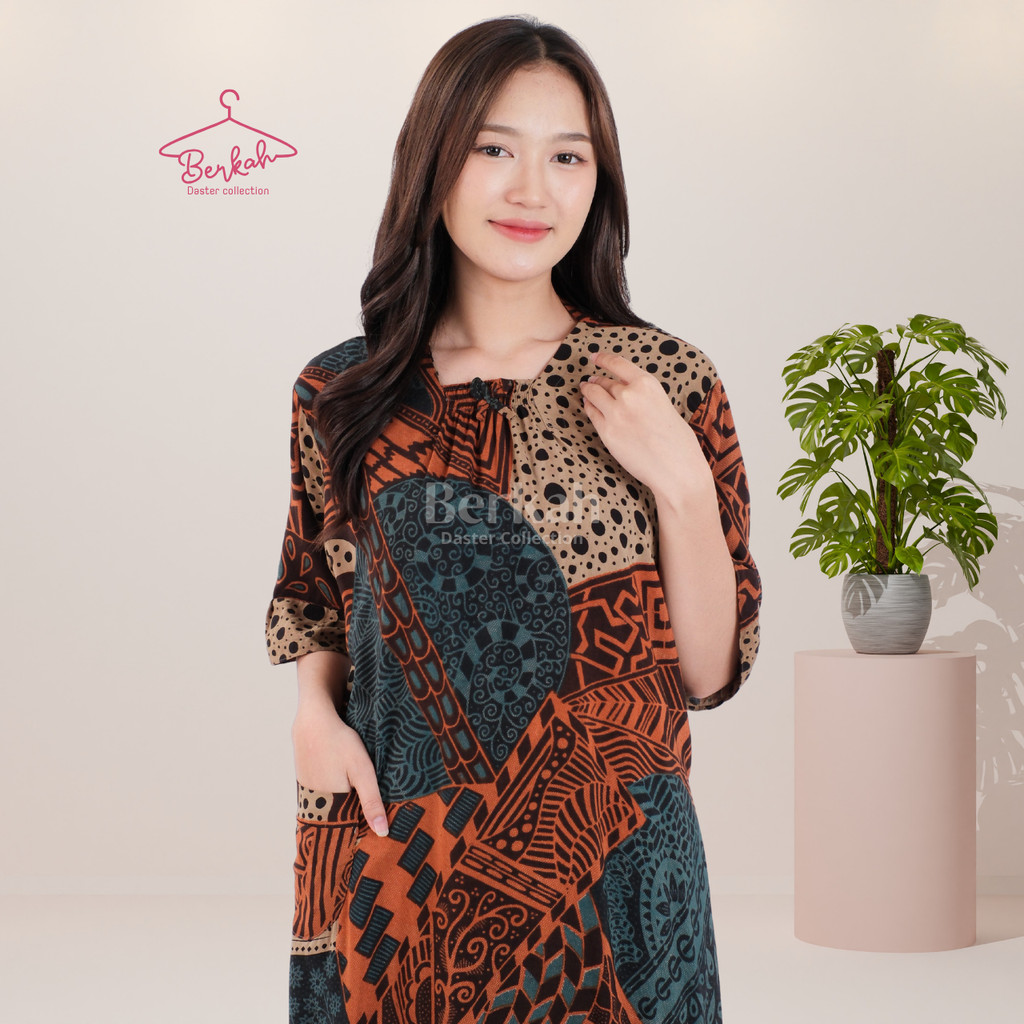 Daster Rayon Karet Batik Surya Teja Dsl-