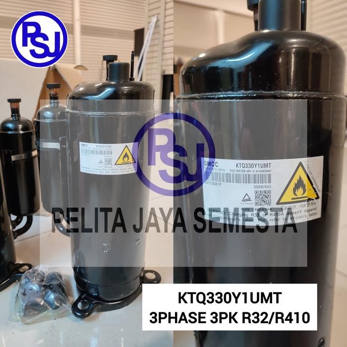 Jual Kompresor GMCC KTQ330Y1UMT / Compressor GMCC KTQ330Y1UMT / 3PK ...