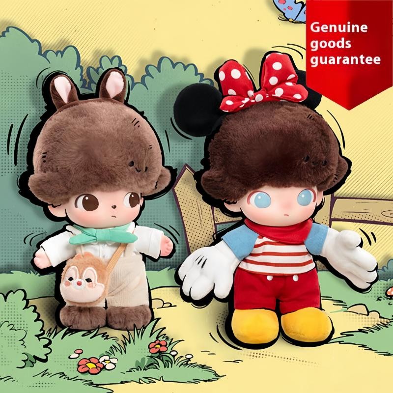 Jual 100% Genuine Dimoo World × Disney Series Vinyl Keychain Blind Box ...