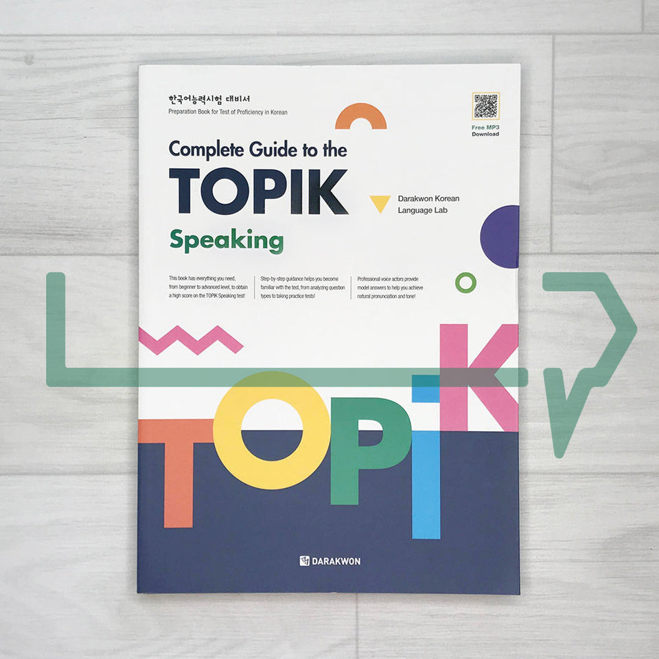 Jual Complete Guide to the TOPIK Speaking. Korean Language | Shopee ...