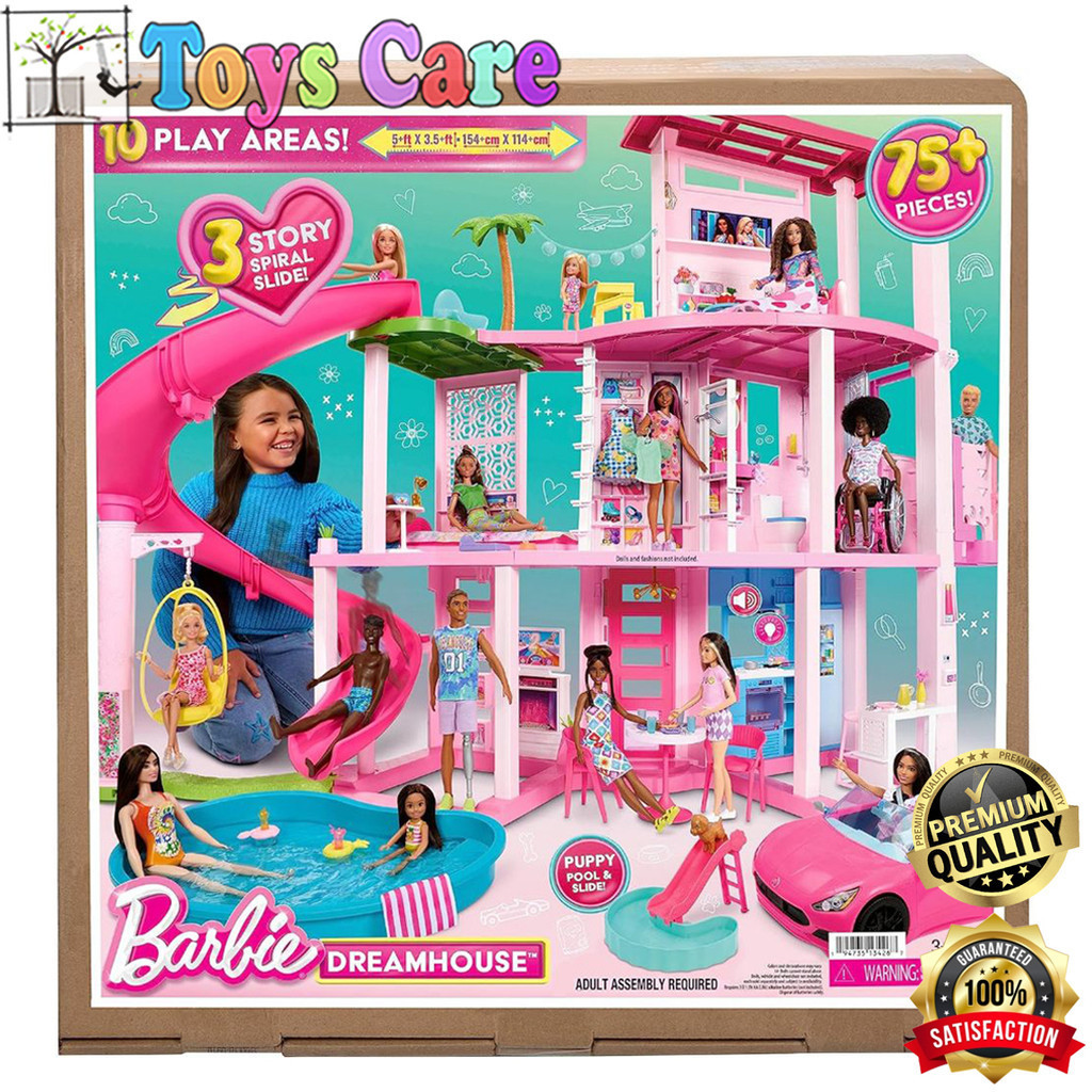 Barbie Dream House Tour In Real Life Malibu Barbie Mansion Barbie