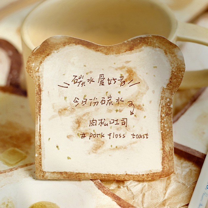 Jual Sticky Memo Isi 30 Lembar TOAST EDITION Notes Memo Tulis Catat ...