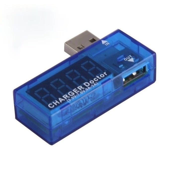 Jual CHARGER DOCTOR USB Multimeter Pengukur Tegangan Arus Ampere ...