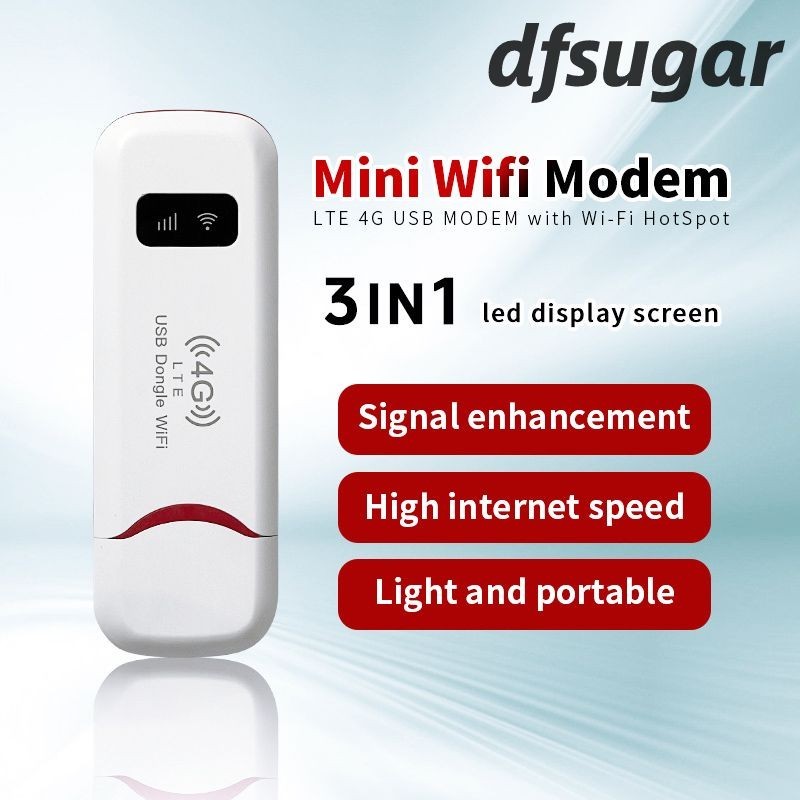 Jual DF-Router 4G LTE USB wifi portabel df | Shopee Indonesia
