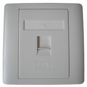 Jual Faceplate 1 Hole Support Modular RJ45 - RJ11 | Shopee Indonesia