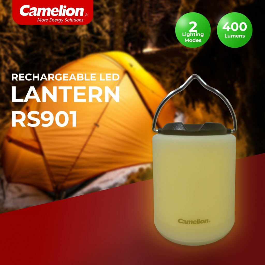 Jual Camelion LED Lantern Rechargeable RS901 | Shopee Indonesia