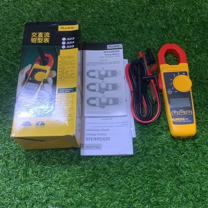 Jual FLUKE 325 400A AC/DC TRUE RMS CLAMP METER ESPR | Shopee Indonesia