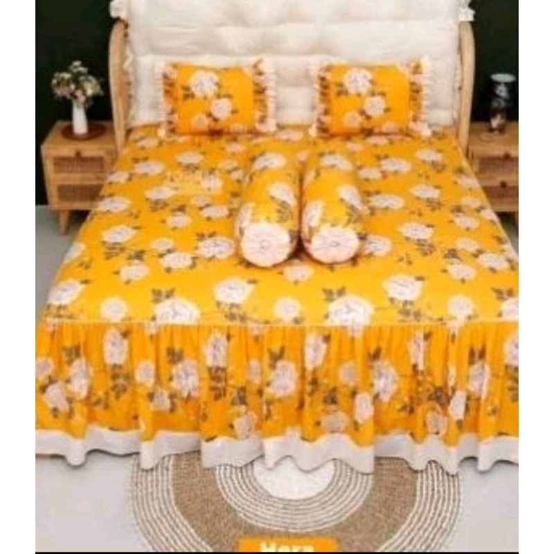 Jual SPREI RUMBAI BAHAN KATUN HOMEMADE SEMUA UKURAN | Shopee Indonesia