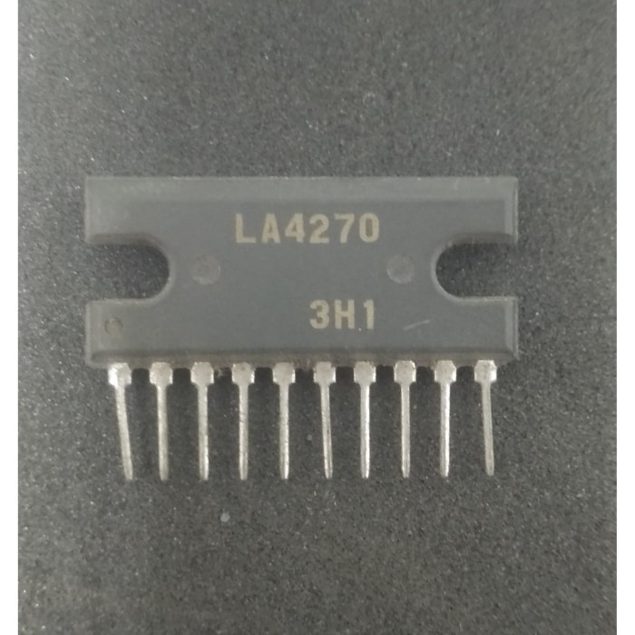 Jual IC LA4270 LA 4270 6 W Dual-channel Power Amplifier | Shopee Indonesia