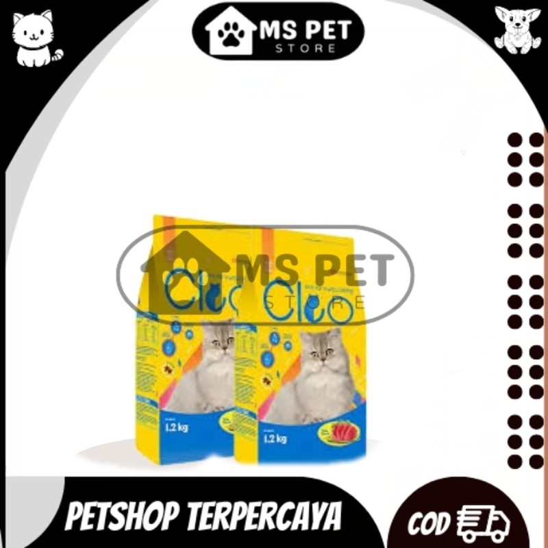 Jual Makanan Kucing Cleo Tuna Ad 1,2Kg | Shopee Indonesia